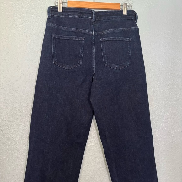 Universal Standard Women's Dark Wash Straight Leg Jean 31 High Waist Denim - Picture 7 of 11